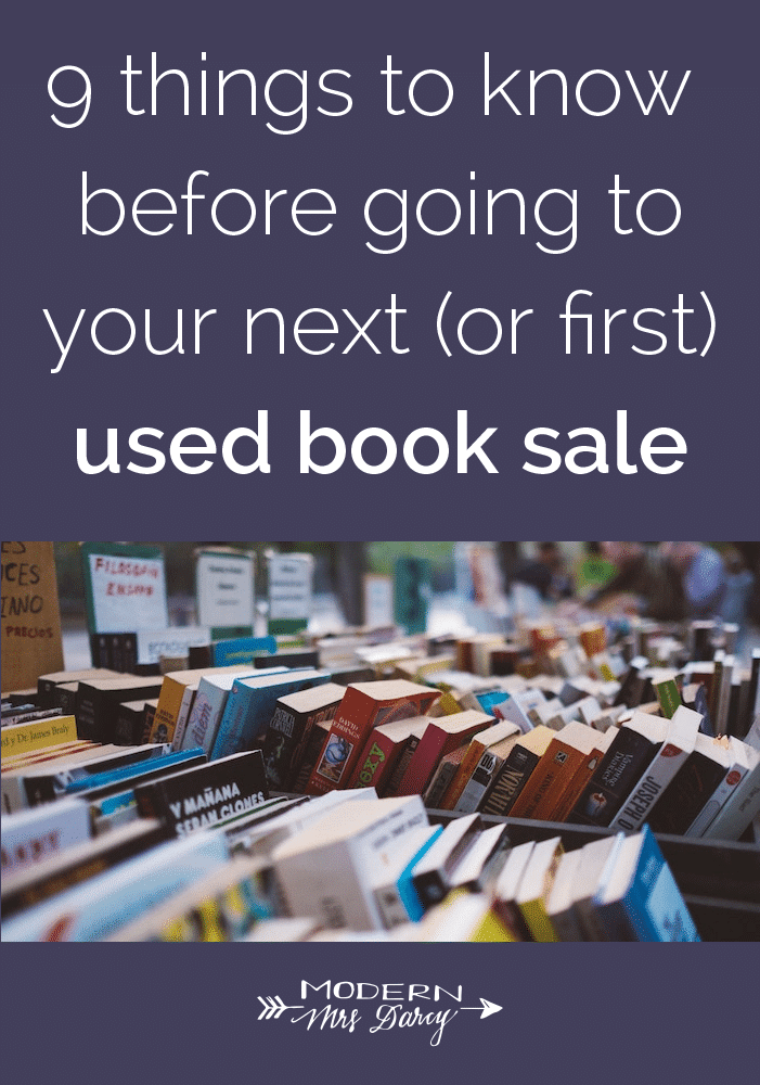9 things to know before going to your next (or first) used book sale ...